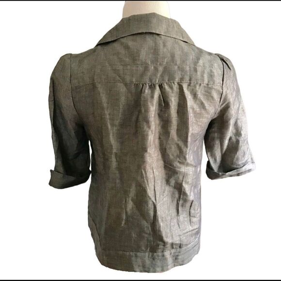 XXI Linen and Cotton Jacket Sz M - Picture 2 of 7